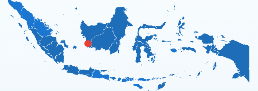Peta Lokasi Fuel Terminal Ketapang Kalimantan Barat